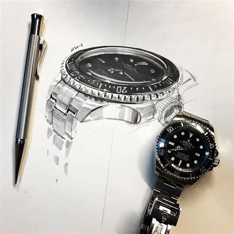 rolex watch sketch concept|Sketch Watch .